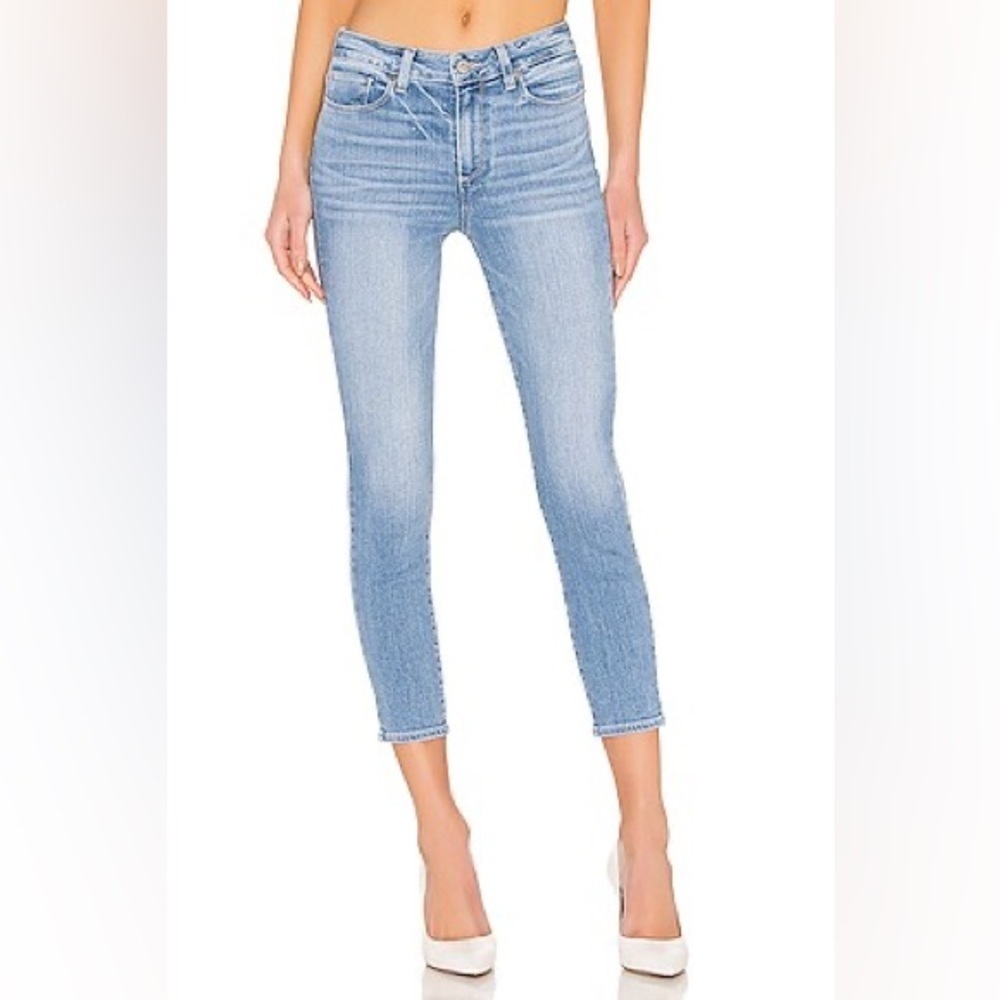 PAIGE Hoxton crop jeans